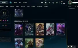 Conta league of legends e wild rift