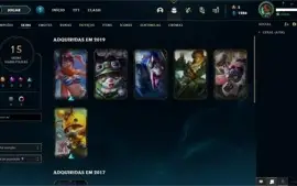 Conta league of legends e wild rift