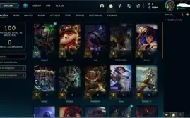 Conta league of legends e wild rift