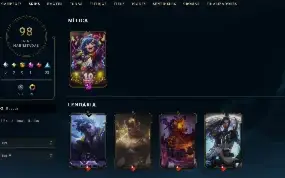 Conta League of Legends Full Acesso - 130 Champs e 98 Skins