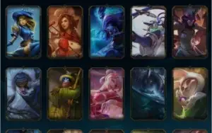 CONTA PLATINA IV - COM 57 SKINS ( 2 ULTIMATES)