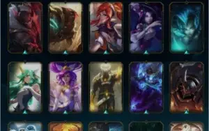 CONTA PLATINA IV - COM 57 SKINS ( 2 ULTIMATES)