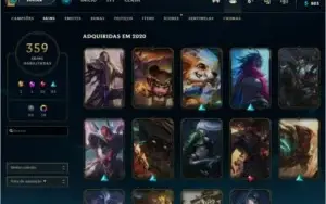 CONTA LOL E VALORANT (MUITAS SKINS)