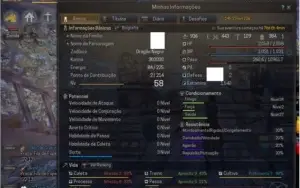 CONTA BLACK DESERT ONLINE - LENDARIO