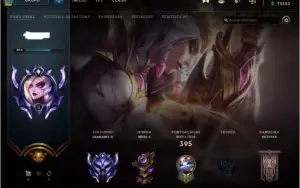 VENDO CONTA NO LOL ELO D2, ELO P4 NA FLEX 148 SKINN