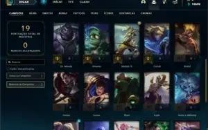 Conta ouro 2 com 26 Champs e 2 Skins