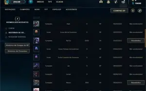 Conta ouro 2 com 26 Champs e 2 Skins
