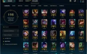 Conti Lol Gold 1 8 Skins Emotes Mmr Alto