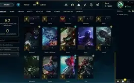 Conta Diamante 4 League of Legends