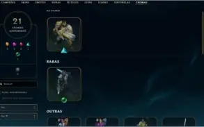 Conta lol platina 3 , kai’sa K/da prestígio