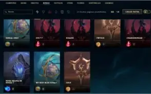 League of Legends Conta com Muito Conteudo