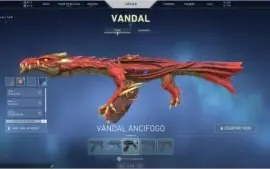 Conta Valorant com várias skins - MMR alto - 285 gastos