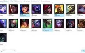 CONTA LOL UNRANKED - 17 CHAMPIONS - 3 SKINS - 6 ICONES