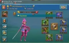 CONTA LORDS MOBILE COM 300M DE PODER COM 500k DE CADA T4 ETC