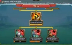 CONTA LORDS MOBILE COM 300M DE PODER COM 500k DE CADA T4 ETC