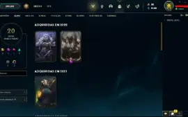 Conta Lol Plat 2