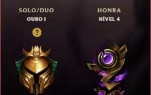 Conta Ouro 1 Com 156 Champs e 173 skins (7 vitoriosas)