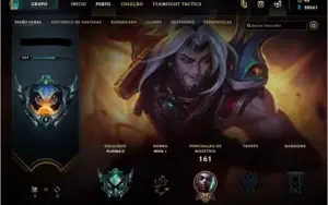 CONTA LEAGUE OF LEGENDS PLATINA 2 VARIOS CAMPEÕES E SKINS!