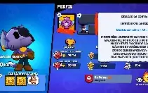 Conta de Brawl Stars 19k de troféus e 4 lendarios de 2020