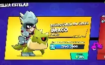 Conta de Brawl Stars 19k de troféus e 4 lendarios de 2020