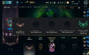 Conta lol + de 800 skins, elo alto e valorant com mt skin