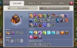 Conta CV10 + 5 Construtores + 3675 GEMAS MELHOR PREÇO DO DFG
