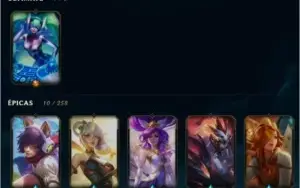 [50% OFF] CONTA LOL | BRONZE 4| (COM DJ SONA)