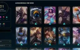 conta de lol gold 1 na md5 poucos jogos
