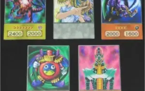 Cards Yu-Gi-Oh versão anime, deck Yugi, kaiba, Joey etc
