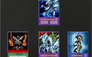 Cards Yu-Gi-Oh versão anime, deck Yugi, kaiba, Joey etc