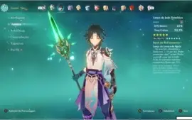 XIAO E JADE PRIMITIVA + 6 PERSONAGENS T5