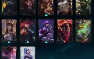 conta league of legends 2 skins vitoriosas