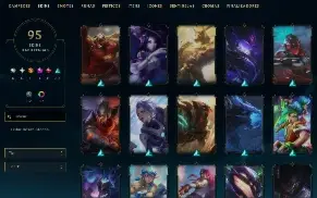 Conta Lol Level 373 -  141 Campeões - 95 Skins
