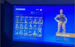 conta fortnite varias skins e itens tem salve mundo tambem