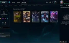 Conta LOL smurf Unranked 26 champs e 6 skins
