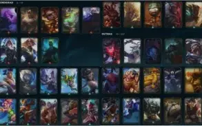 CONTA GRÃO MESTRE 500+PDL, TODOS OS CHAMPION,CRIADA SEASON2