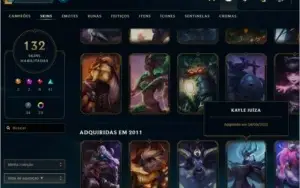 Conta com Janna Vitoriosa + Kayle Juíza + Conta Valorant