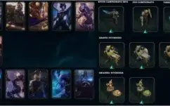 Conta League of Legends todos champions e muitas skins