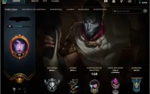 Conta League of Legends - Skins