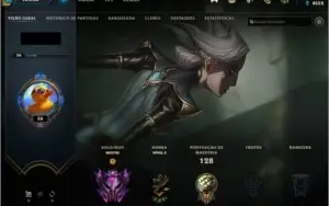 Conta LOL  Elo Mestre ( PODE TROCAR O EMAIL)