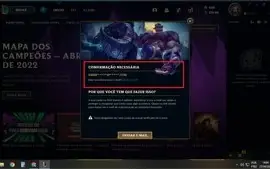 Conta lol mestre/ 650 RP -63% Win Rate