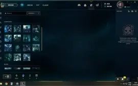 Conta lol mestre/ 650 RP -63% Win Rate
