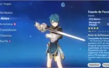 Conta com Hutao + espinha celestial AR 12