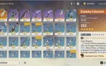 Conta com Hutao + espinha celestial AR 12