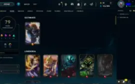 Conta Lol Completa Platina 2