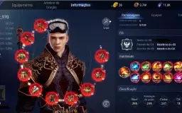 Conta Mir4 Lanceiro Lvl 114 170K Power Sem Clan Sem Wemix