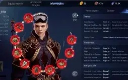 Conta Mir4 Lanceiro Lvl 114 170K Power Sem Clan Sem Wemix