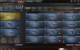 Conta Crossfire AL 2 Estrelas com 6 semi Vips+Muitas MNS
