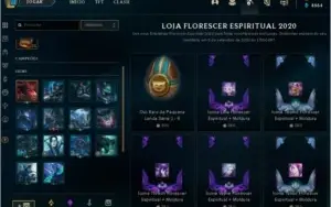 Conta League of Legends Ouro II, 55 campeões, Skins caras