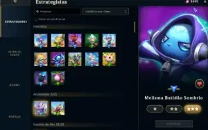 Conta league of legends 474 skins e 1700 reais gastos